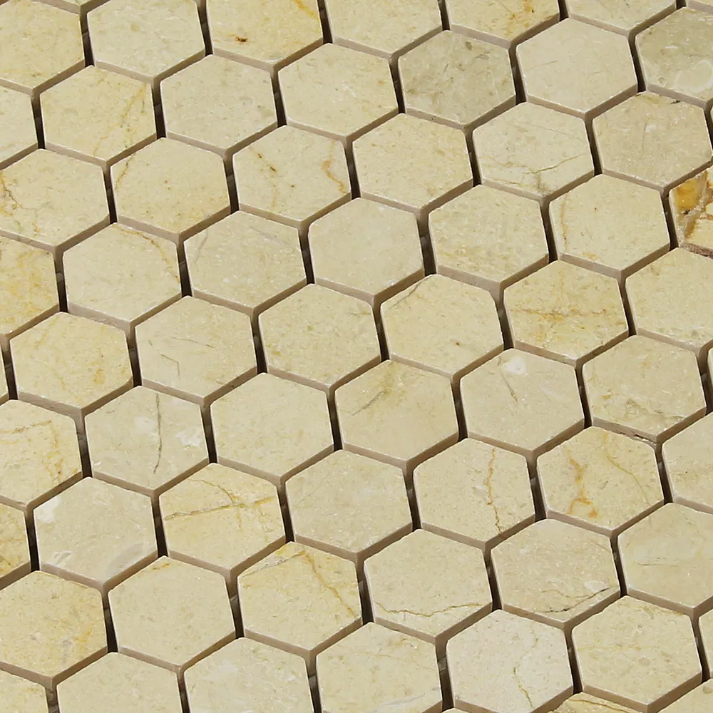 Crema Marfil Hexagon 3