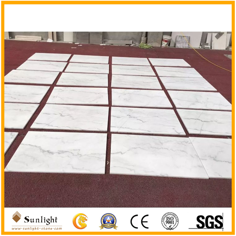 Natural Stone Chinese Cheap Polished Guangxi/Bianco Carrara White Marble