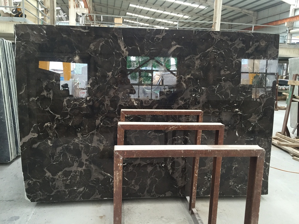 Chinese Emperador Dark Slabs&amp; Tiles Marble