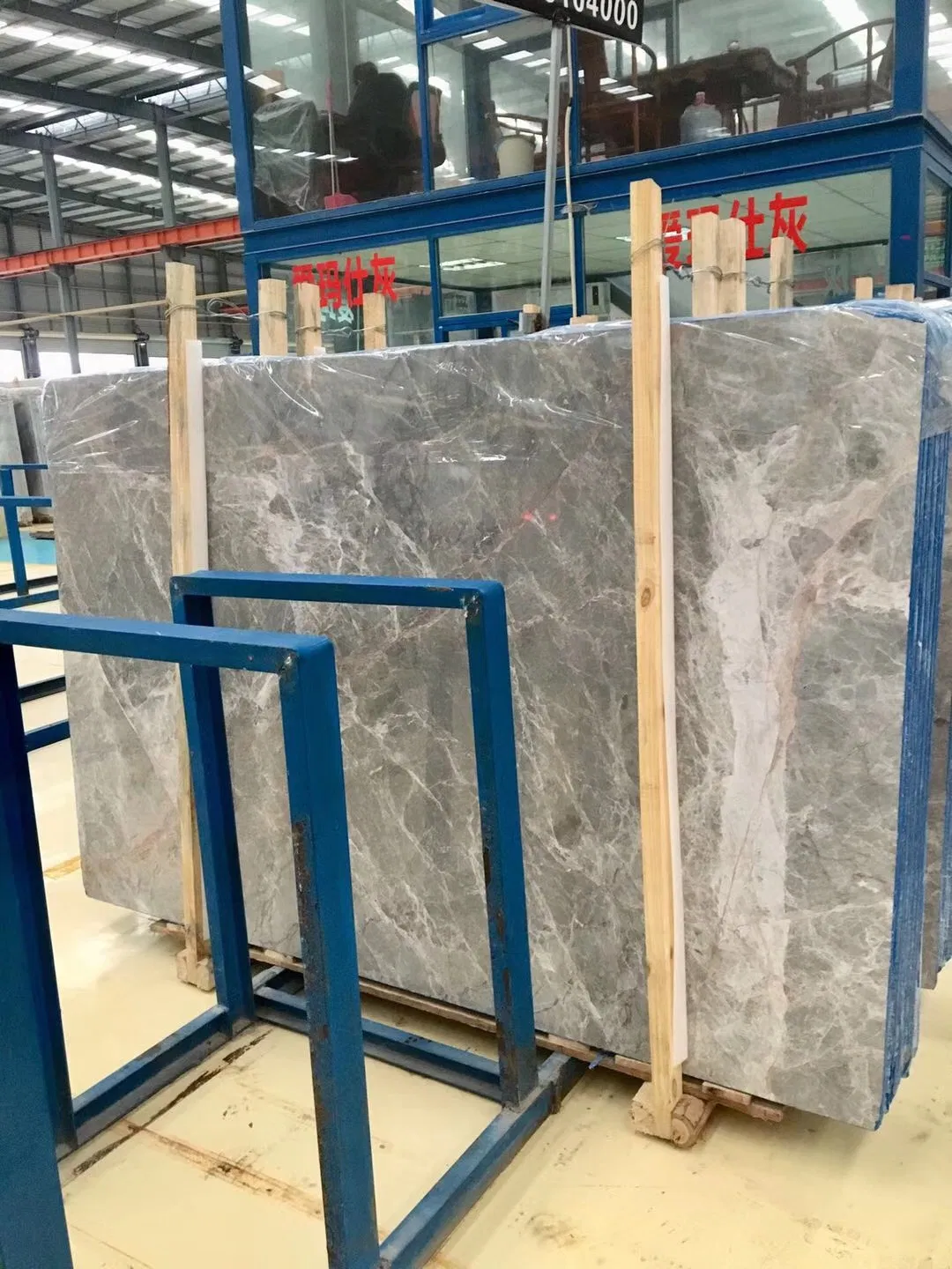 Natural Stone Emperador Grey Hermes Dark Gray Marble Slabs for Home/Hotel