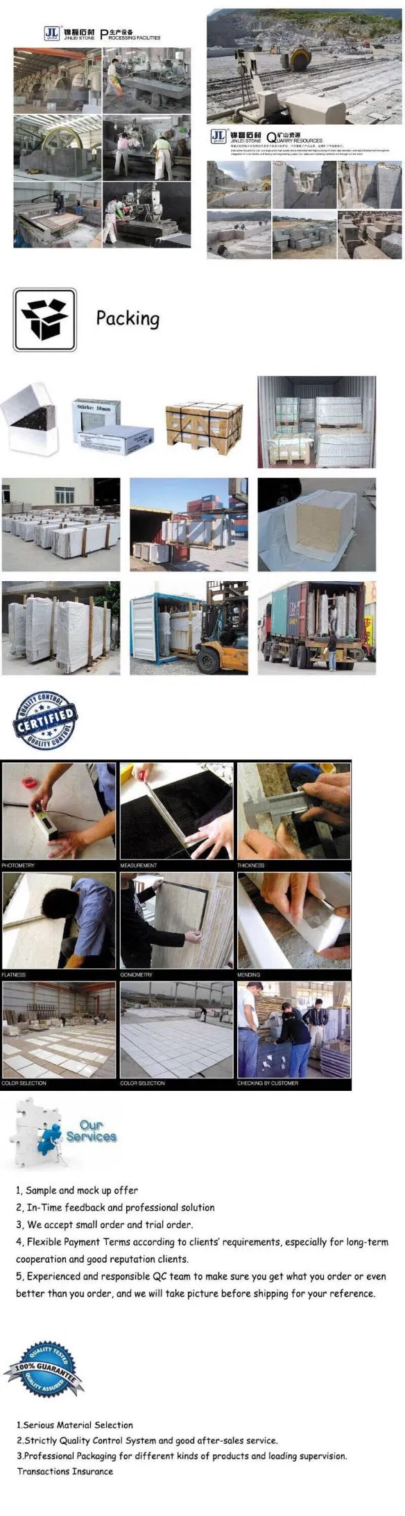 Natural Stone Production Detail