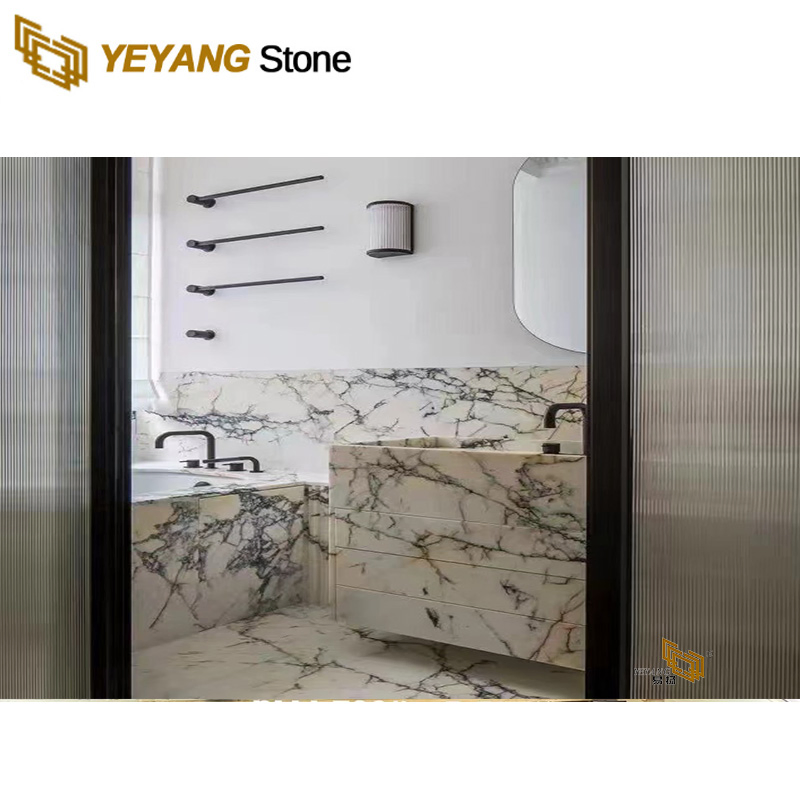 Italian White Natural Stone Calacatta Gold Marble Slabs/Tiles