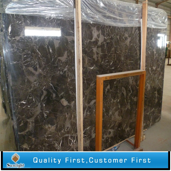 Cheap Chinese Emperador Dark /Brown Marble Tiles for Kitchen Floor