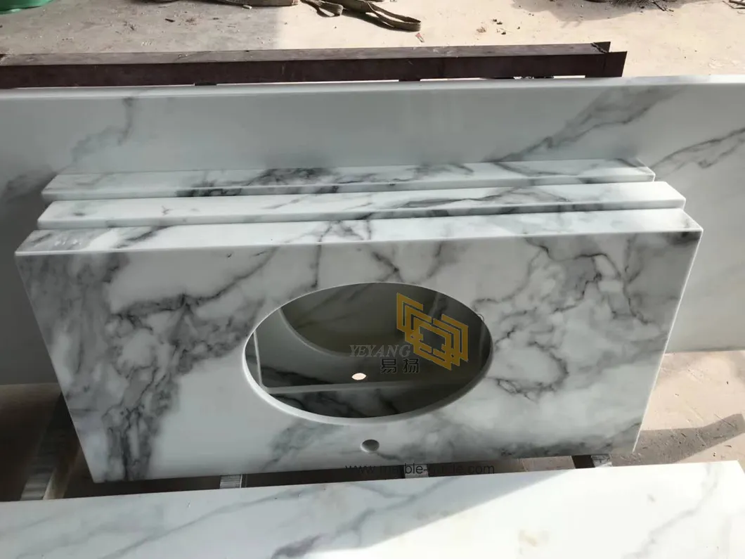 White Carrara Marble Flooring