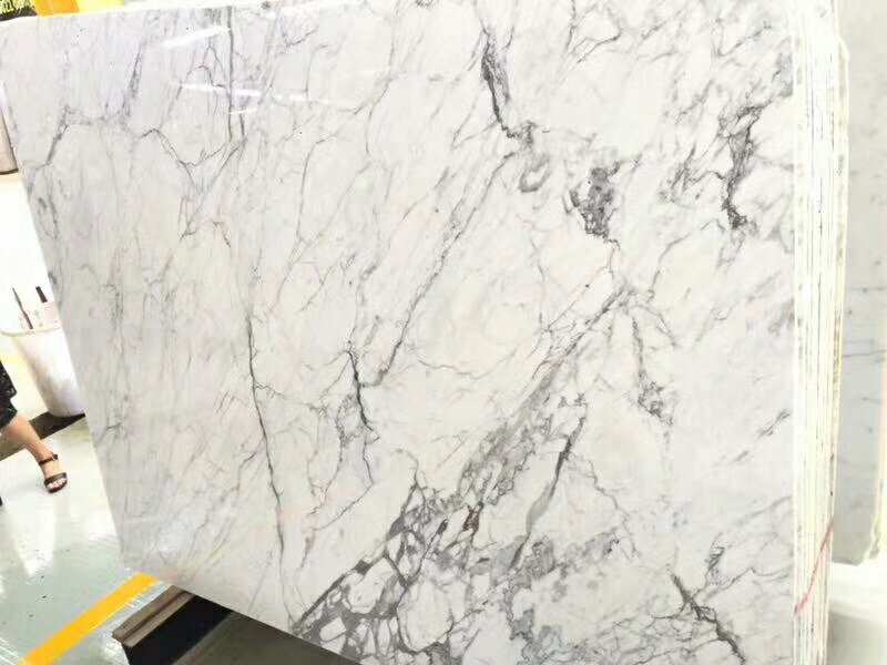Premium White Carrara Marble Tiles for Luxury Hotels