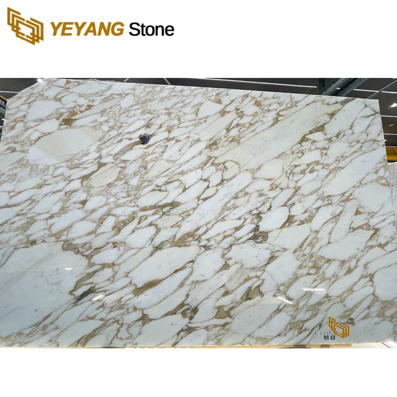 Italian White Natural Stone Calacatta Gold Marble Slabs/Tiles
