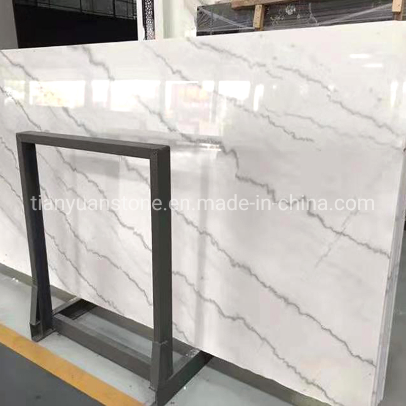 Natural Stone Chinese Polished Guangxi/Bianco Carrara White Marble