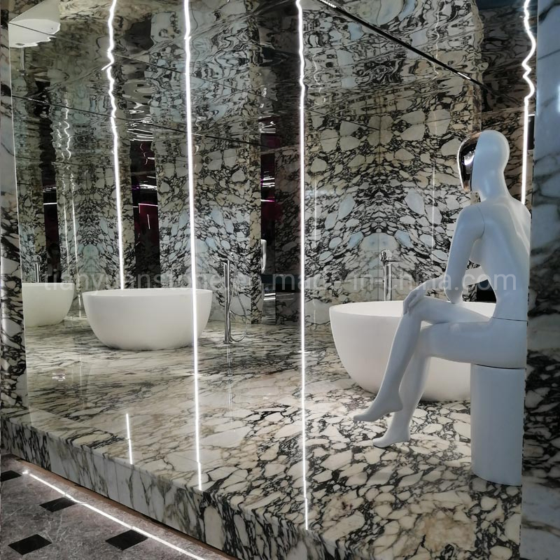 Italian Bvlgari Luxury Stone White Marble Price Per Square Meter