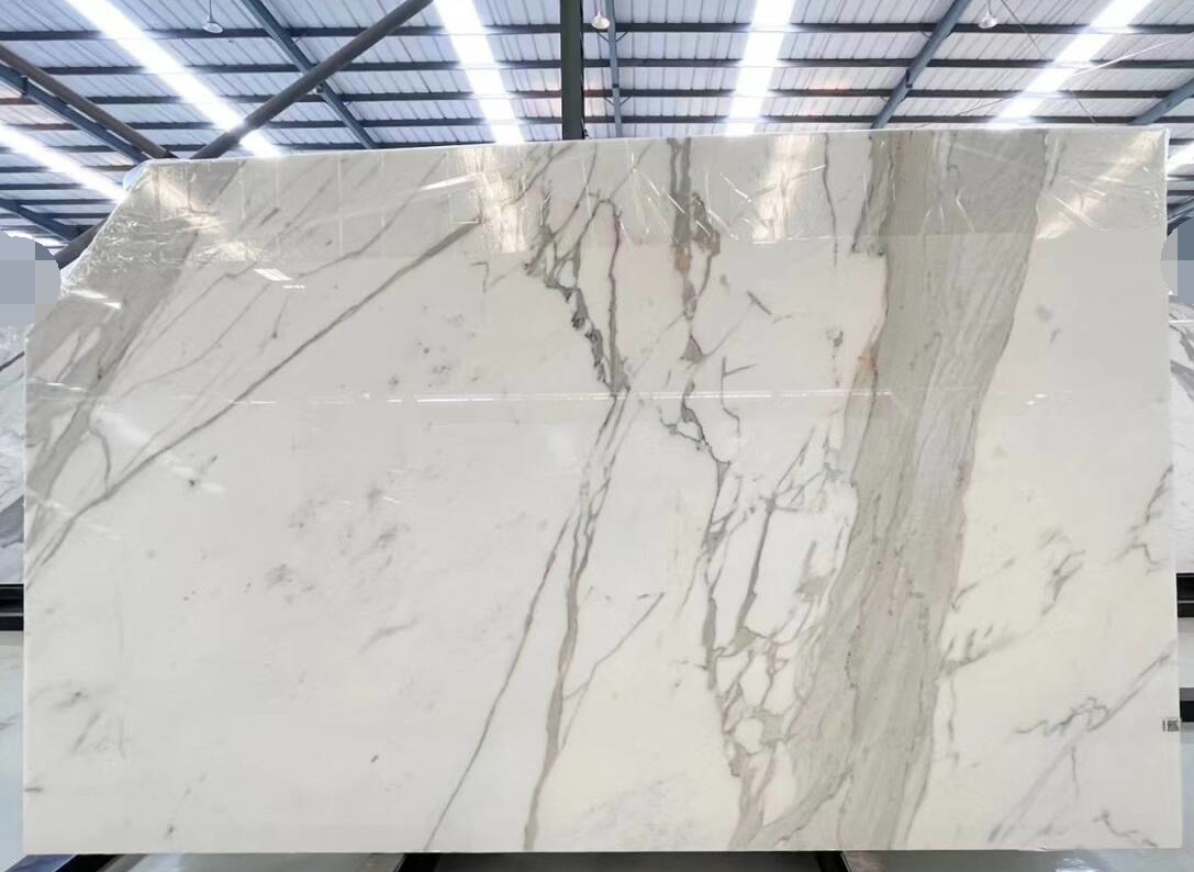 Luxury Statuary Venato Bianco Statuario Venato Arabescato Corchia White Marble Tile Slab