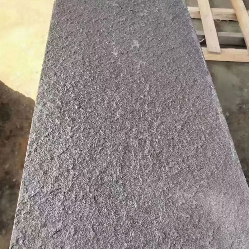Purple Sandstone Stone Panels Wall Decorative Cladding Stacked Natural Veneer