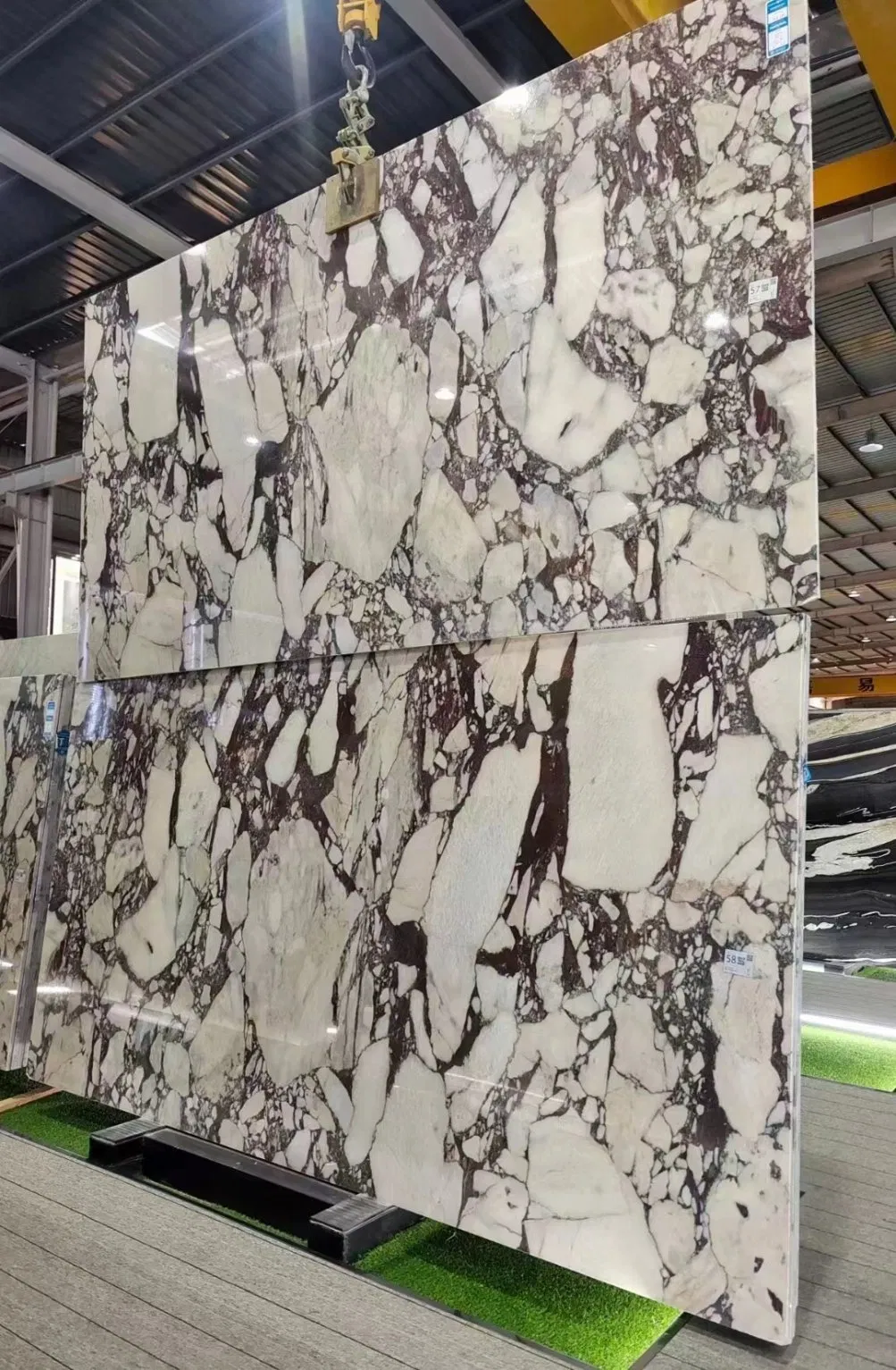 Italy Calacatta Viola Marble Slabs and Cut to Sizes Projects