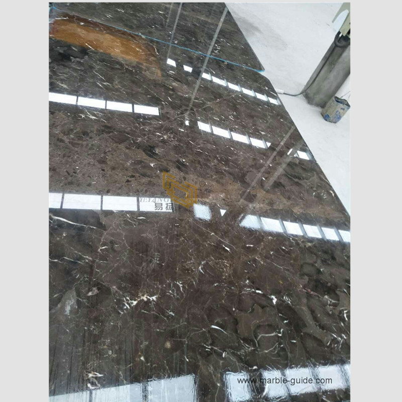Dark Emperador Brown Marble Slabs for Countertop/Table/Worktop Wall/Bathroom Vanity