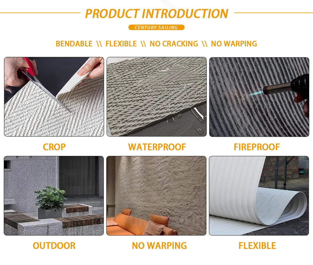 Flexible Stone Features