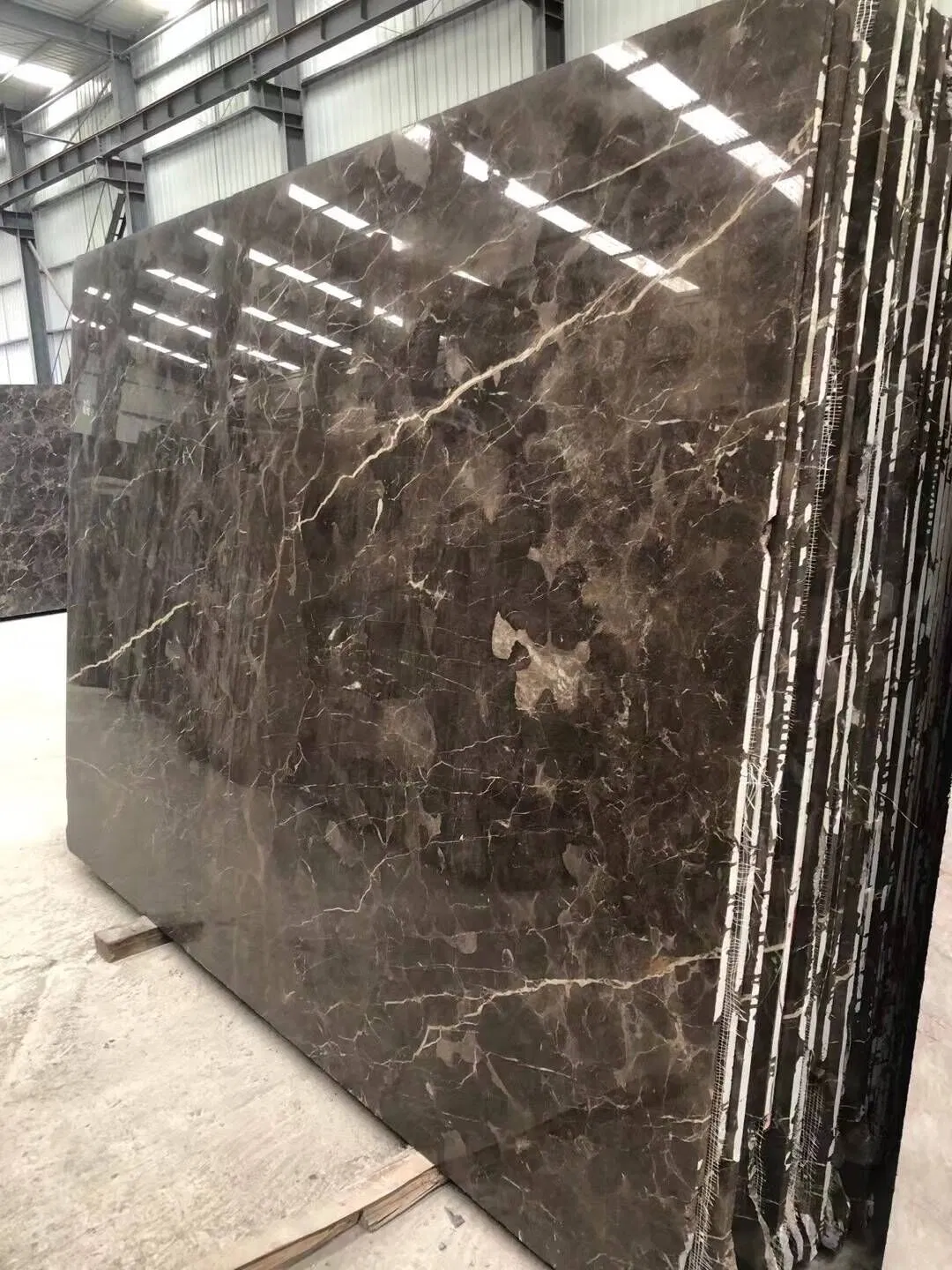 Natural Cn Dark Emperador Jumbo Marble Customized Size for Countertop and Big Slabs/Tiles