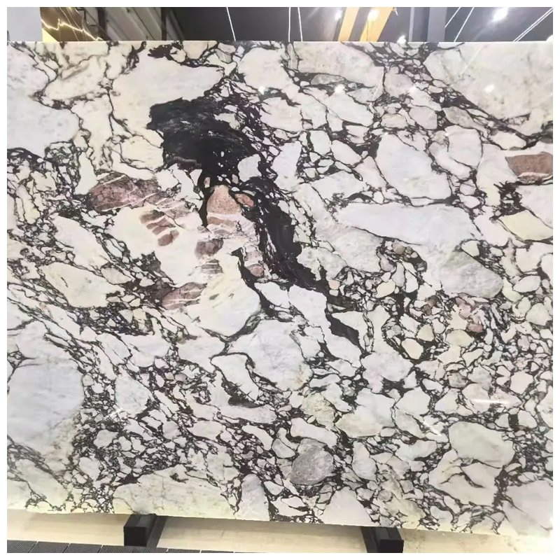 Calacatta Breccia Viola Marble Slabs for Tiles and Countertops