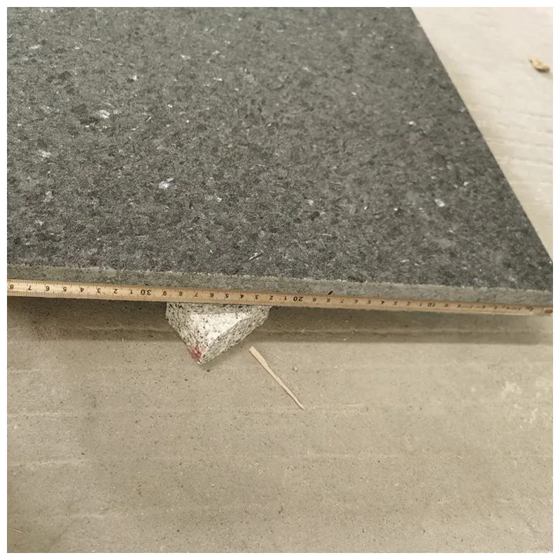 Black Granite Flamed Pool Coping Tiles