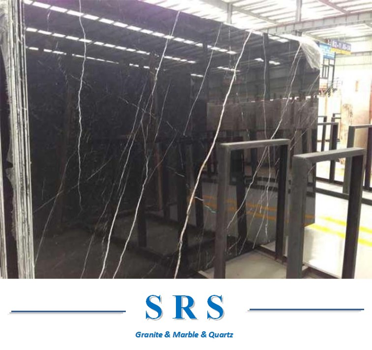 Natural Stone Beige/Grey/Red Portoro Gold/Laurent/Nero/Black Marquina Marble for Wall Floor Countertop Interior Design