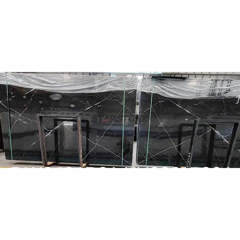 Nero Marquina Marble Slab 3