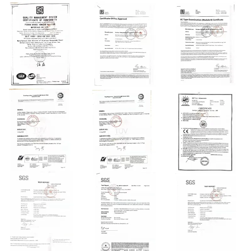 Quality Certificates