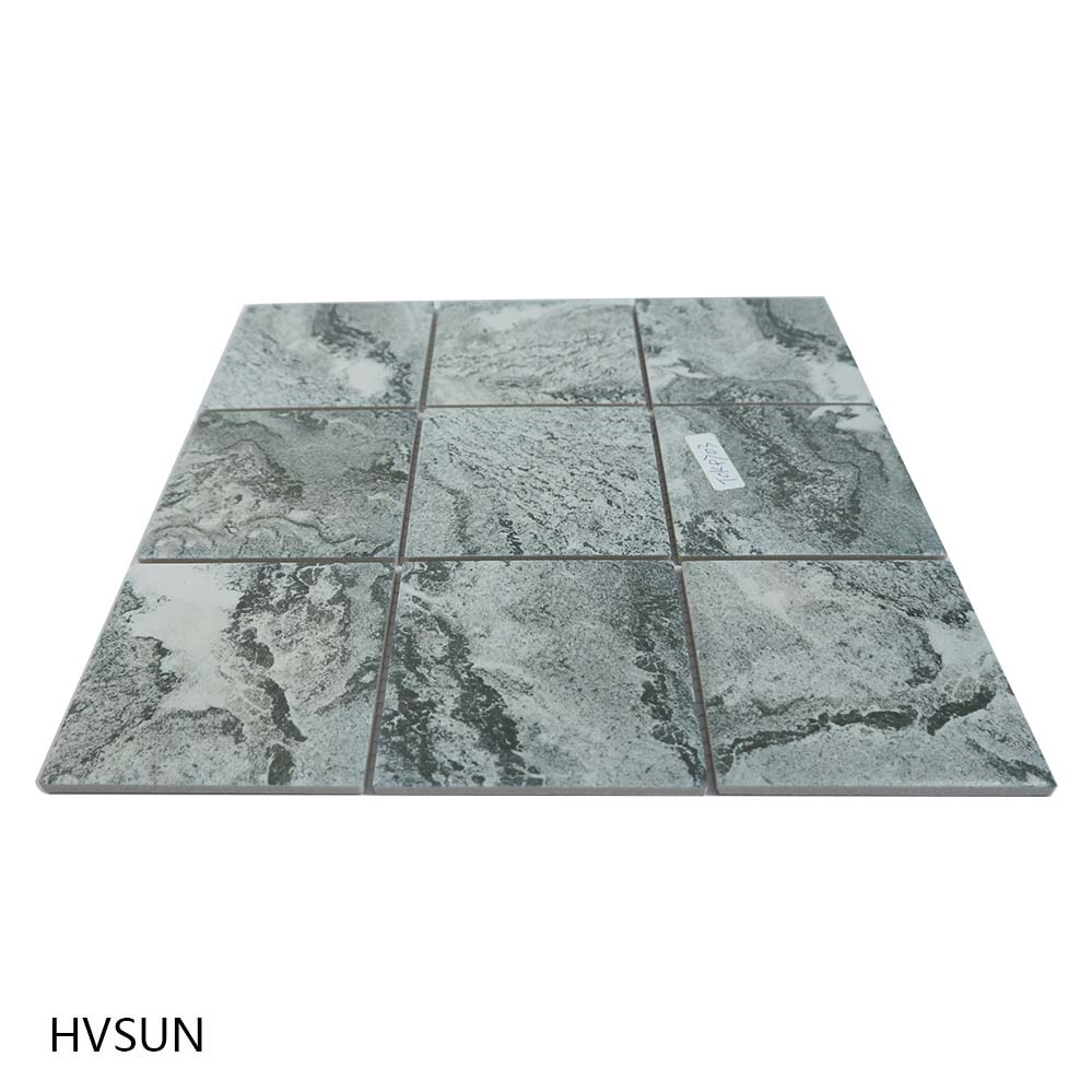 Customized Light Decorative Square Backsplash Polished for Villa