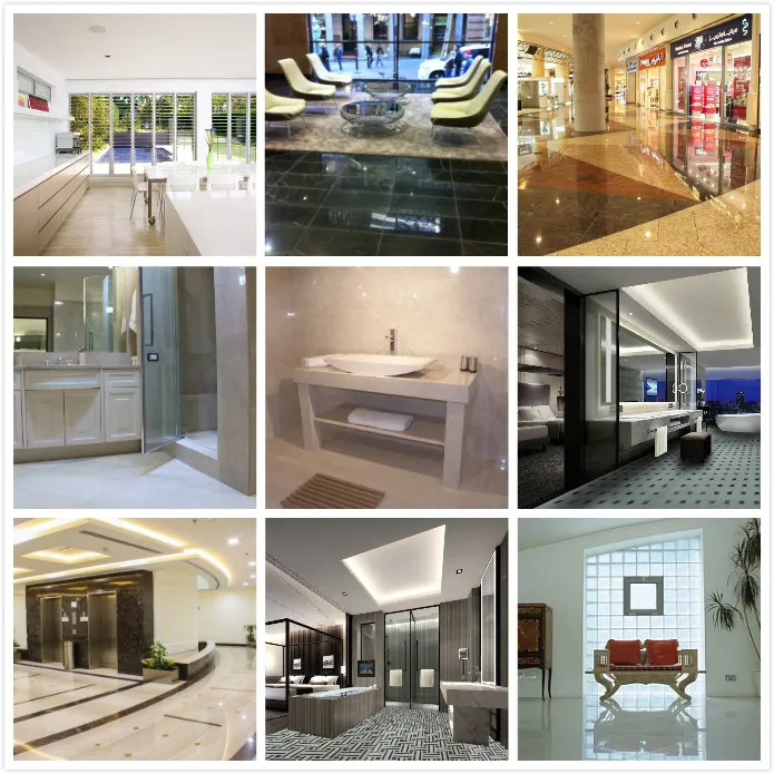 Polished Perlino Bianco White Marble Flooring