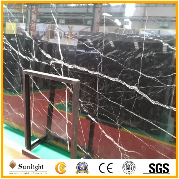 Nero Marquina Marble Slab