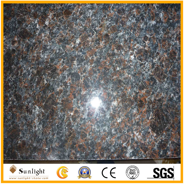 Cheap Polished Tan Brown Granite Slabs for Countertop/Vanitytop/Flooring/Paving