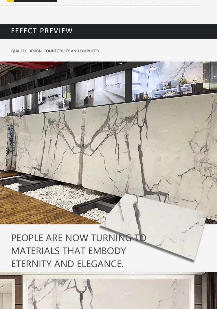 Calacatta White Marble Detail 4