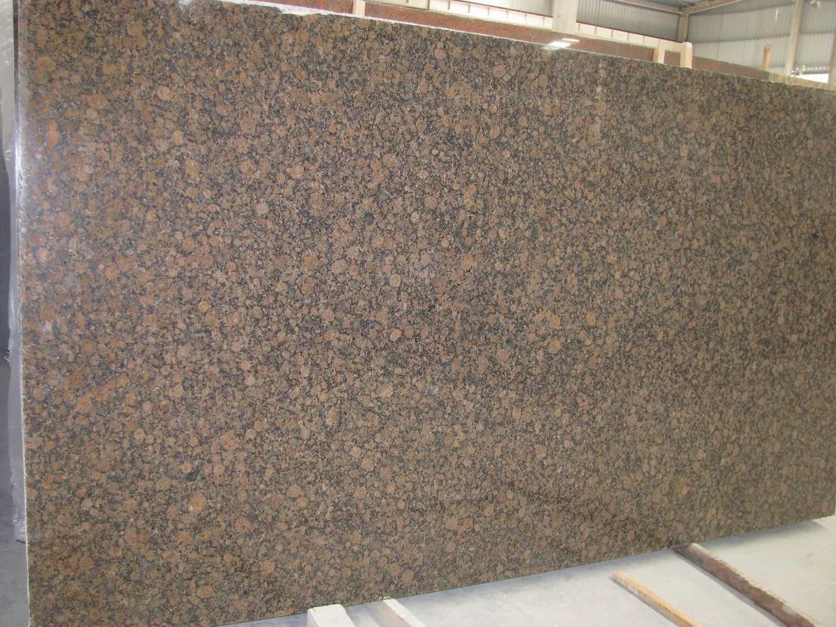 Baltic Brown Granite Slab for Kitchen Countertop or Flooring