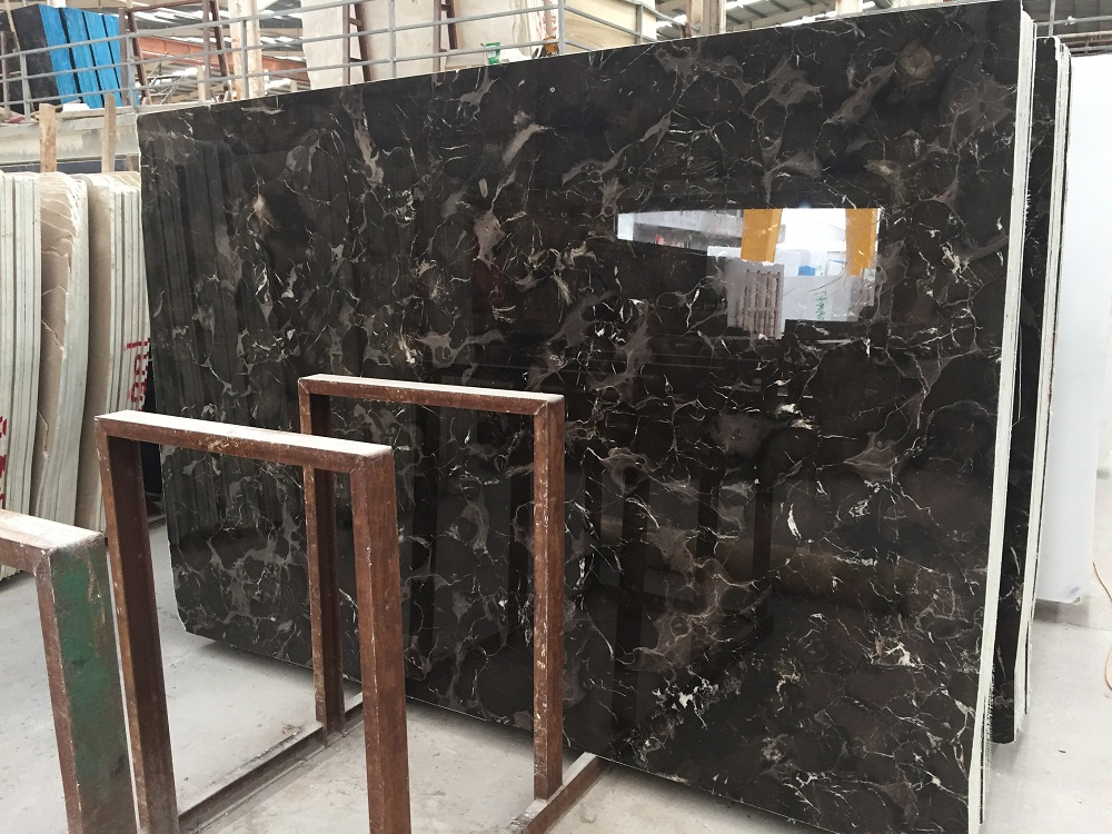 Chinese Emperador Dark Slabs&amp; Tiles Marble
