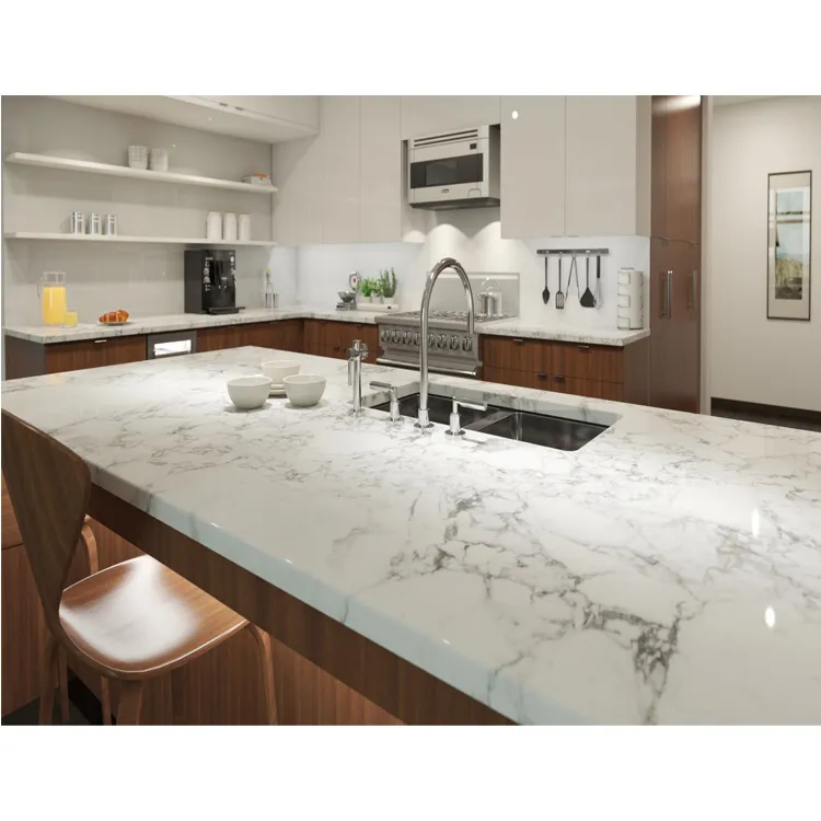 Calacatta White Marble Photo 5