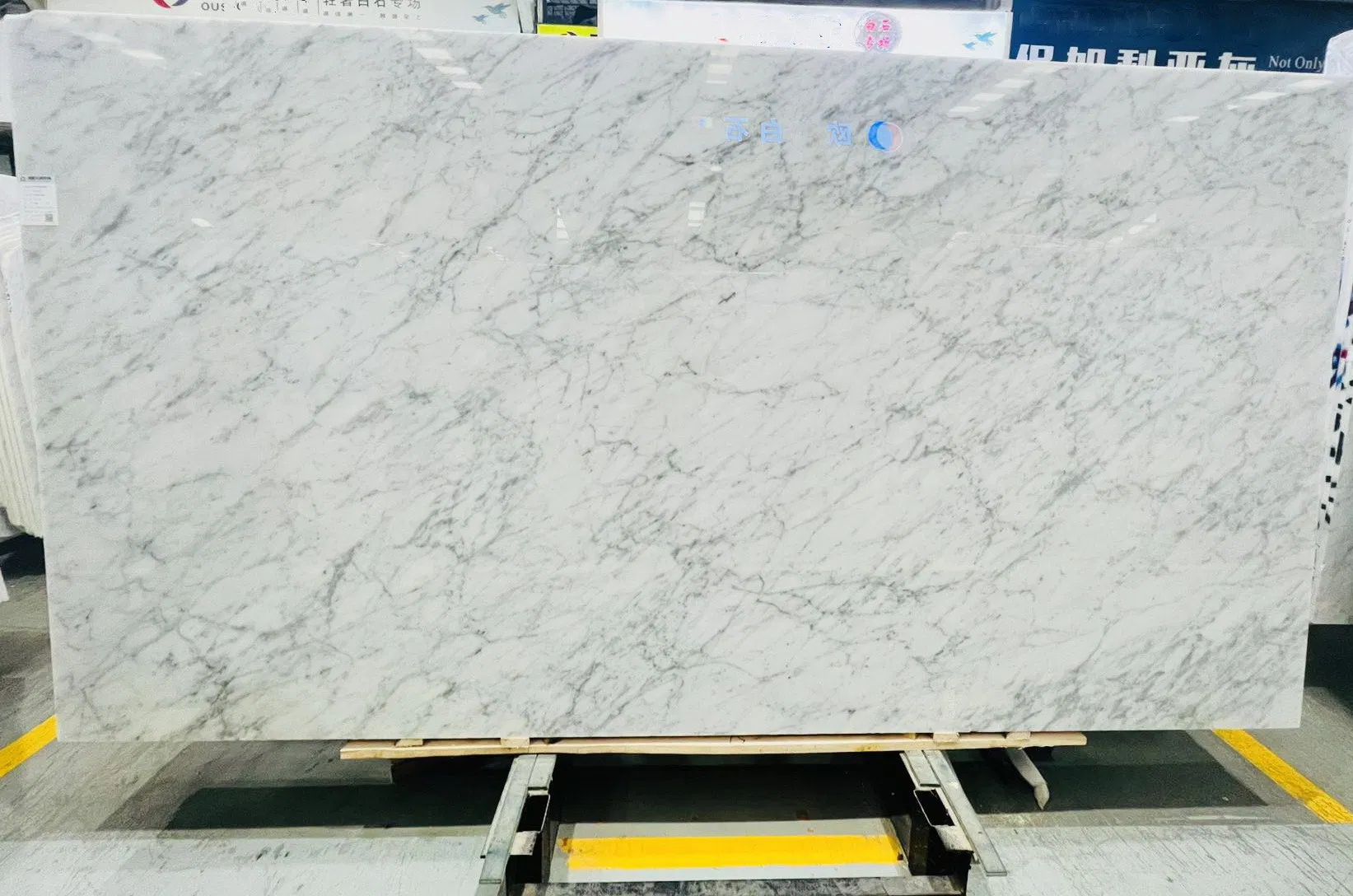 Italian White Marble Bianco Carrara Marble for Wall Panel/ Floor Tile/ Countertop/ Vanity Top/Fireplace/Composite Panel/Tread