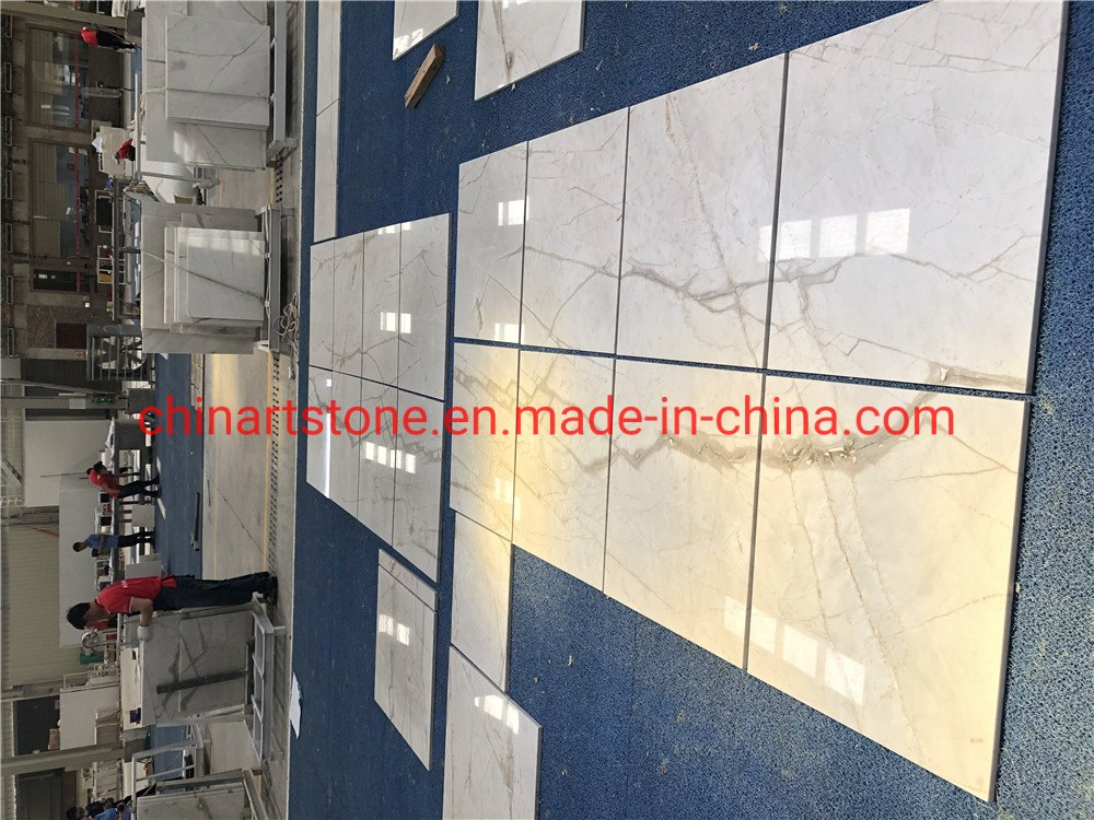 New Bianco Calacatta/ Carrara/ Statuario White Marble for Slabs and Tiles