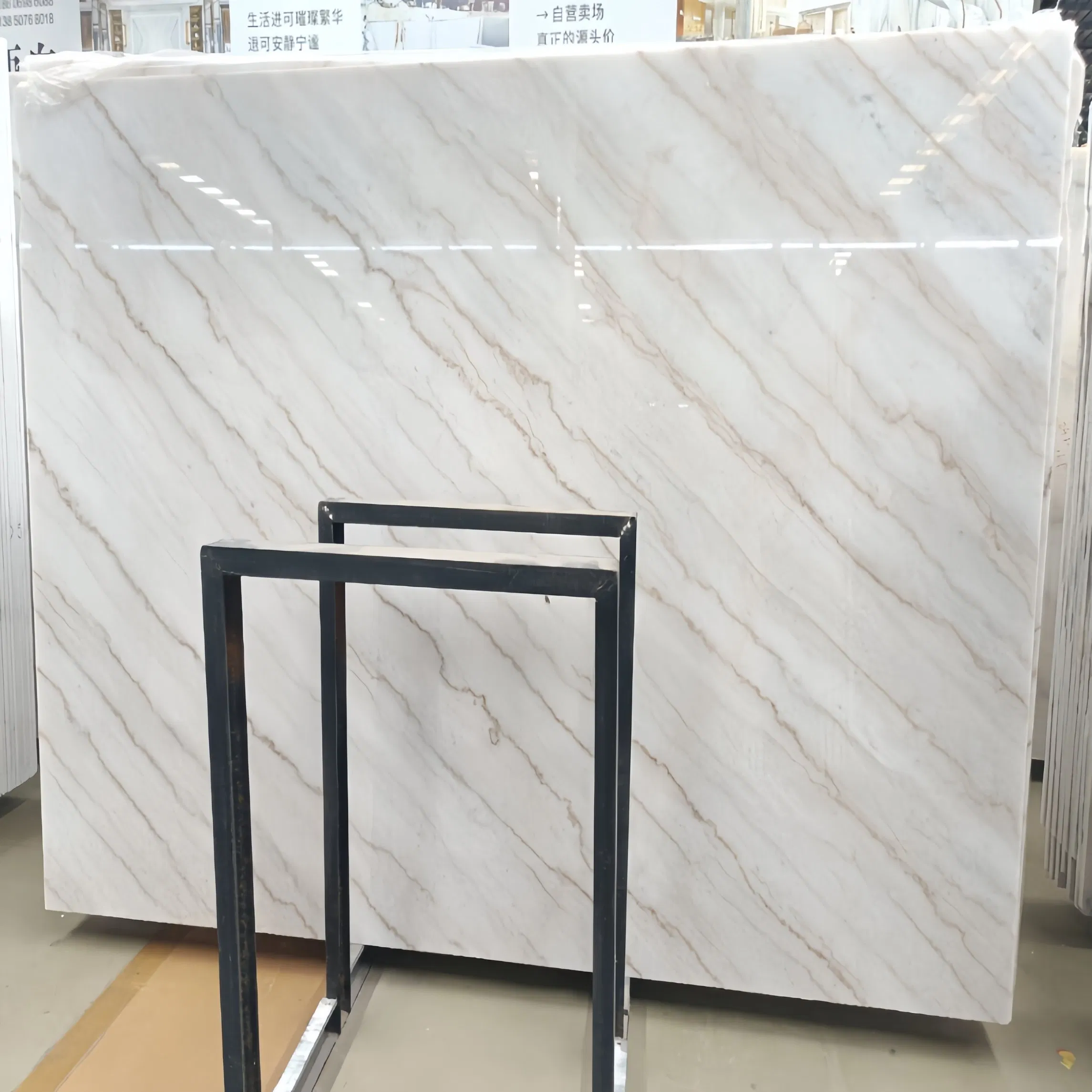 Natural Marble Cloudy White Guangxi White Marble China Carrara White Decoration Material for Wall Cladding
