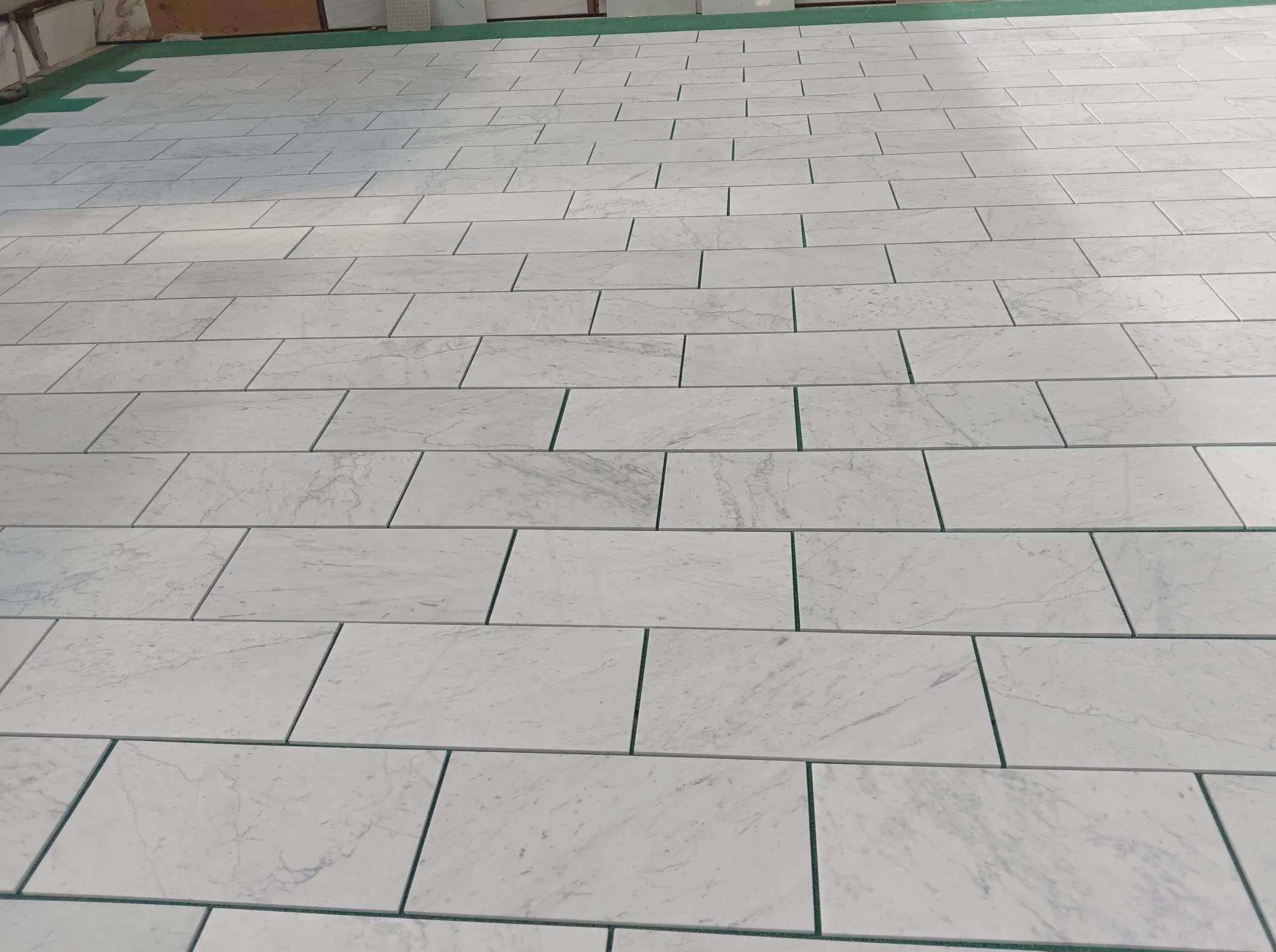 Polished/Honed grey/beige/black/pink/brown/green/white Carrara marble for interior bathroom/Kitchen floor/wall slab/tile/countertop/stair/sill/paving/mosaic