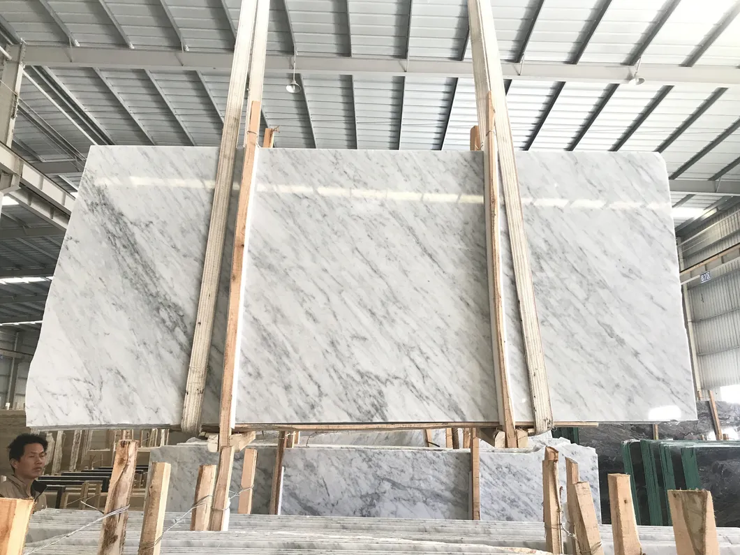 Stone Tile Floor Material Italian White Marble