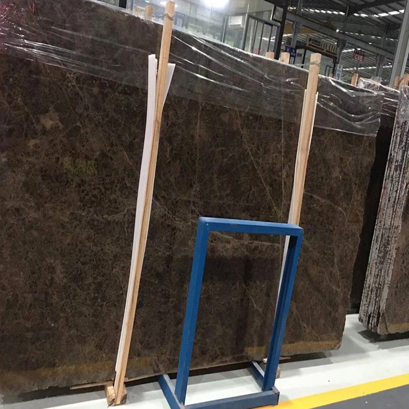 Spain Rich Brown Dark Emperador Marble for Countertop Floor Wall Slab Installation