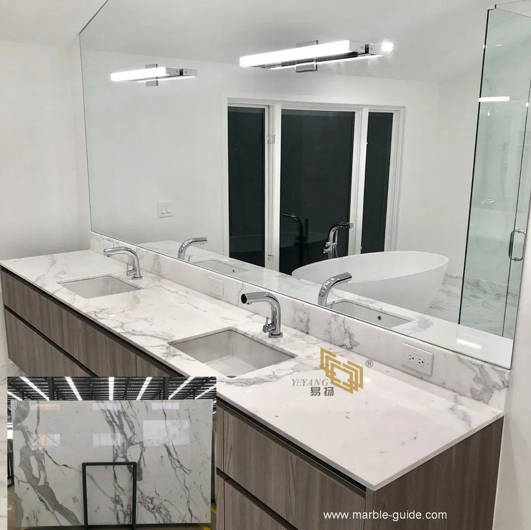 Calacatta White Marble Slab