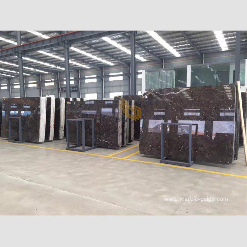 Dark Emperador Brown Marble Slabs for Countertop/Table/Worktop Wall/Bathroom Vanity