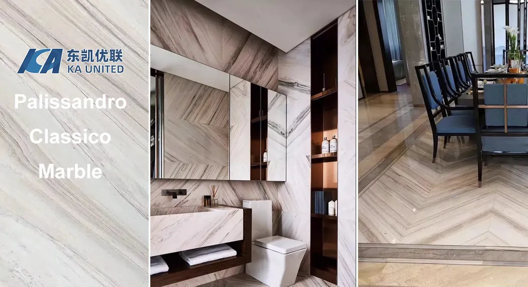 Italian Bianco Classico Palissandro White Marble