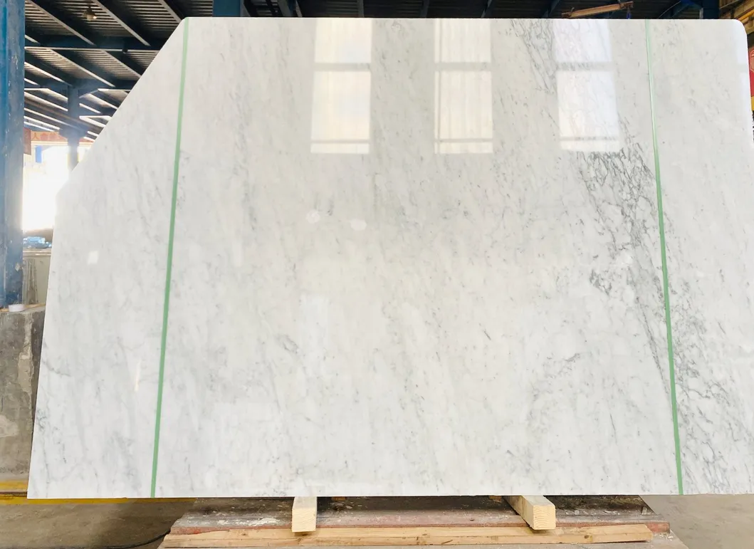 Natural Stone White Grey Veins Bianco Carrara Marble