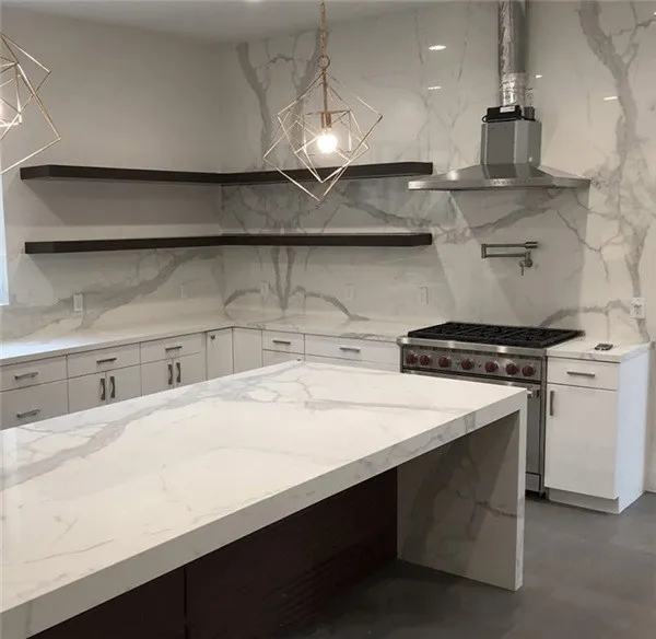 Calacatta White Marble Slab