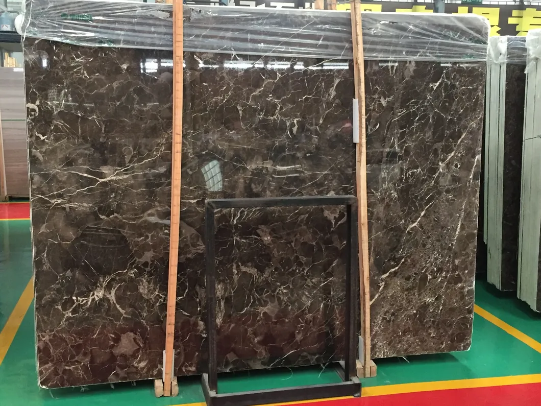 Brown Marble Slabs Detail 1