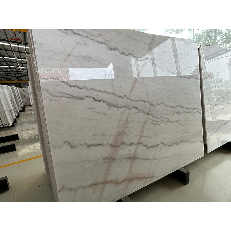 Polished Natural Stone China Statuario/Statuary White Marble Tiles/Slabs for Bookmatch Background/Flooring/Wall/Countertop/Indoor/Interior Decoration Price
