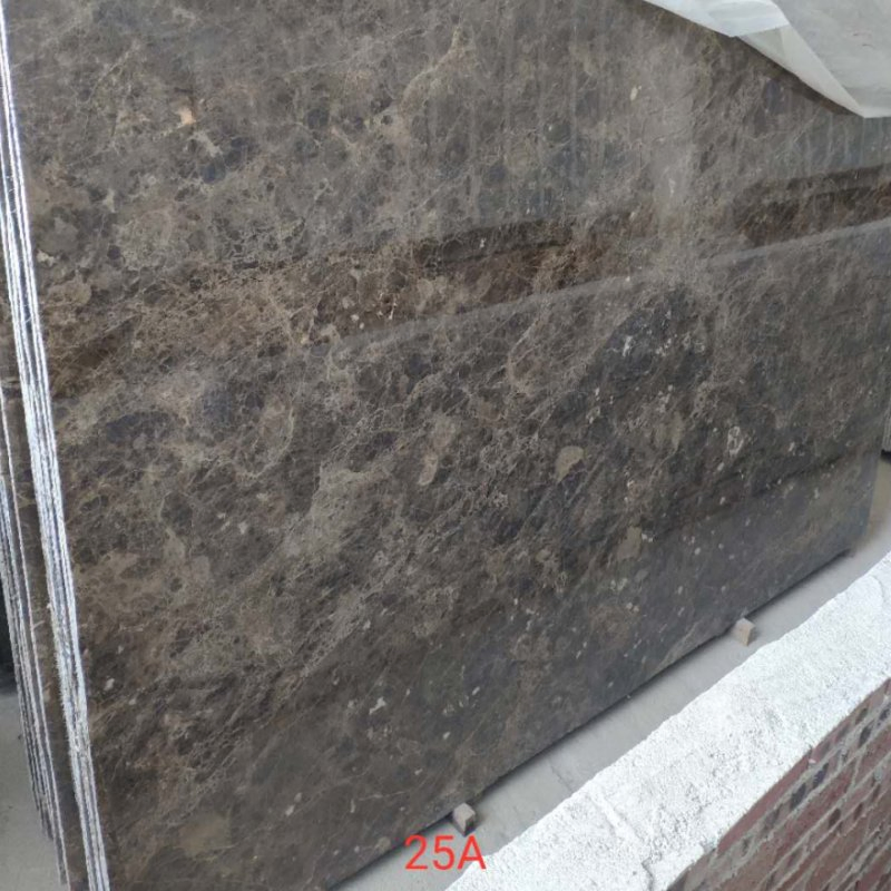 Natural Stone Spanish Dark Emperador Slab Marble for Countertop/Stair/Tile Project