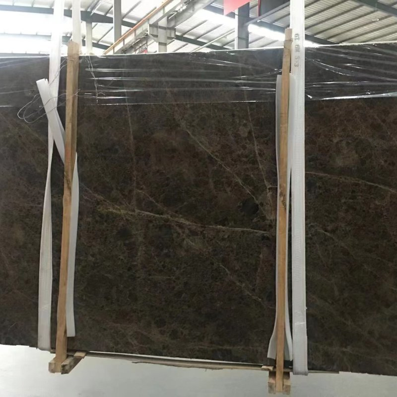 Spain Rich Brown Dark Emperador Marble for Countertop Floor Wall Slab Installation