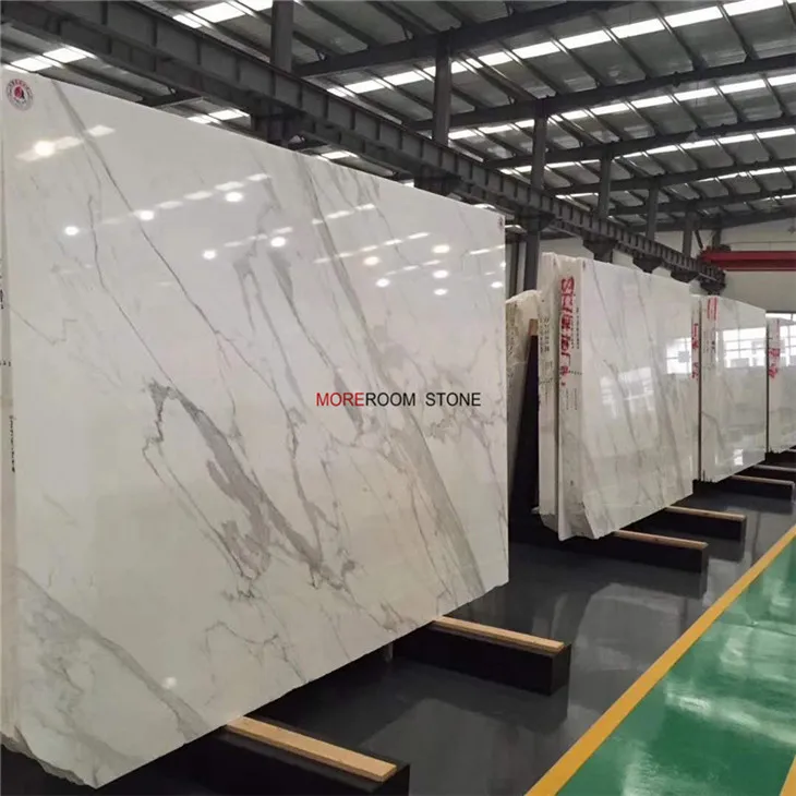 Calacatta White Marble Slab