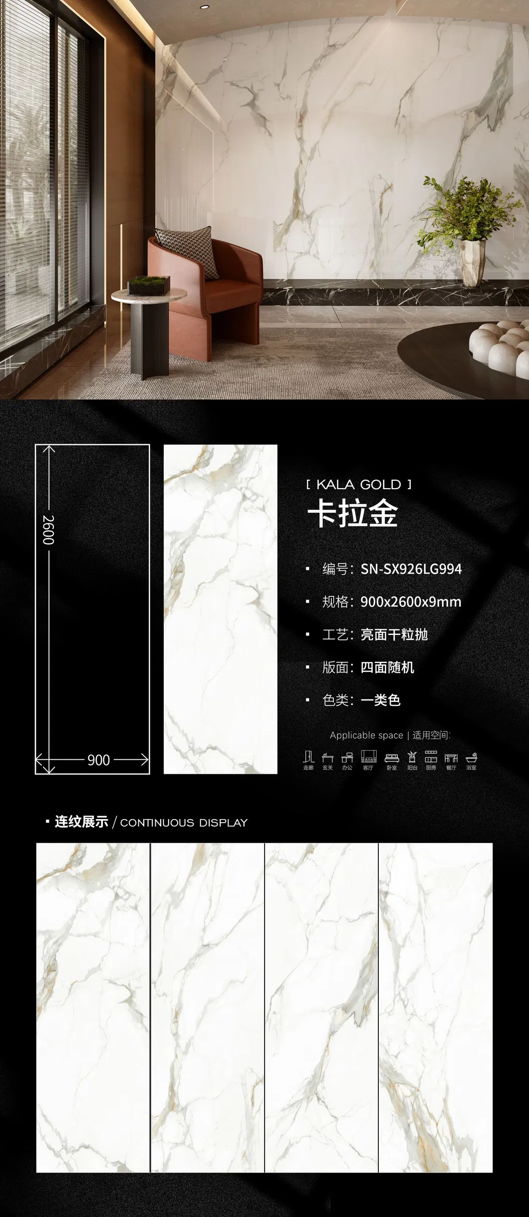 Sintered Stone Porcelain Slab