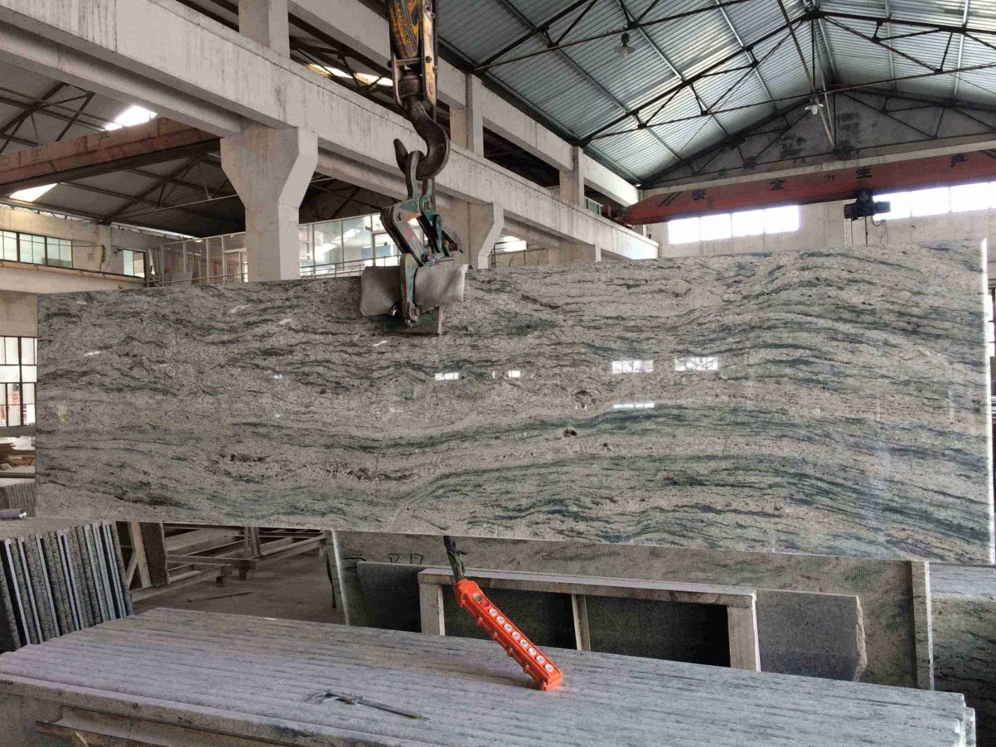 River White Granite Polished Slabs for Countertops Floor Tiles Backsplash