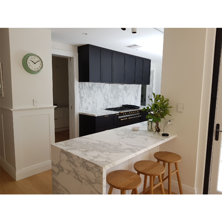 Australian Kitchen Table Italian White Marble Bench Tops Countertops Stone Quartz Marble Benchtop